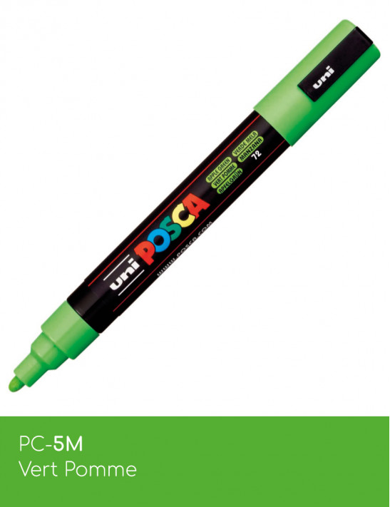 Marqueur peinture POSCA Vert toutes surfaces