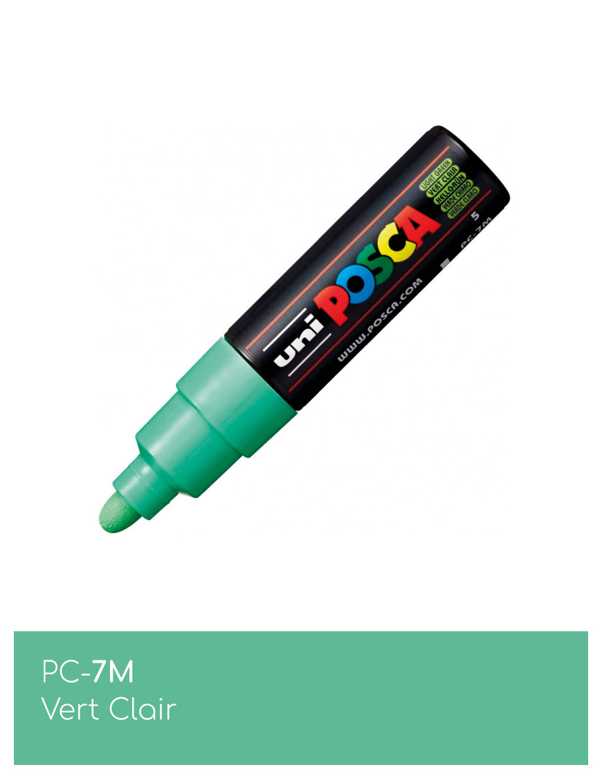 Marqueur peinture POSCA Vert toutes surfaces