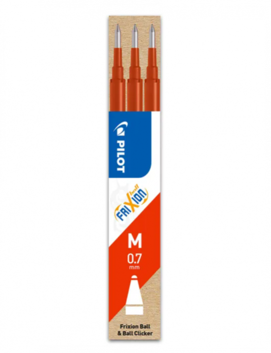 PILOT Frixion - Pack 4 Lots de 3 Recharges Essentielles