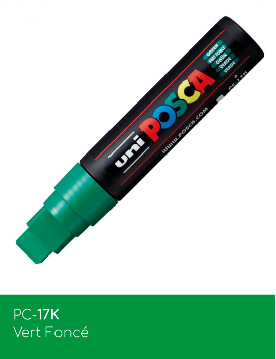 Marqueur peinture POSCA Vert toutes surfaces