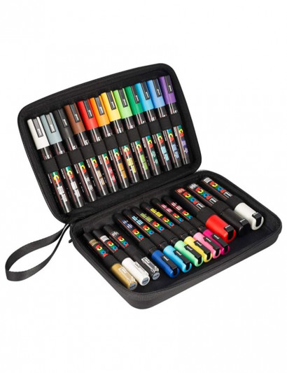 Mallette Posca 24 marqueurs