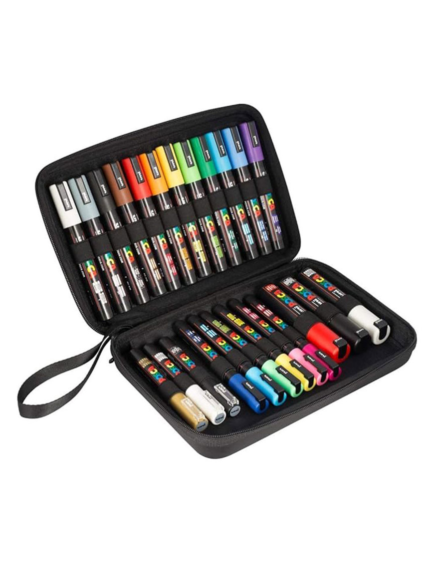 Mallette Posca 24 marqueurs Mallette Posca 24 marqueurs