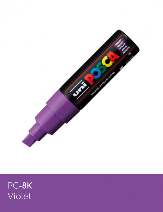 Marqueur peinture POSCA Violet toutes surfaces