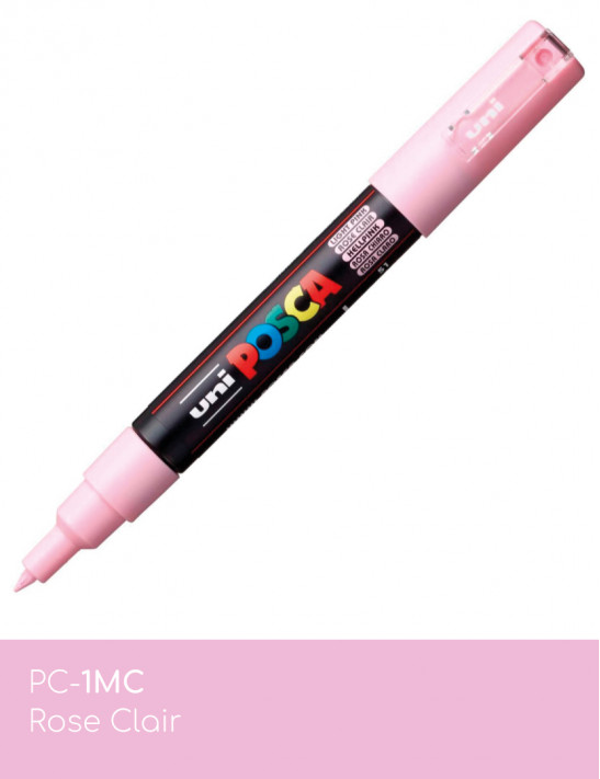 Marqueur peinture POSCA Rose toutes surfaces