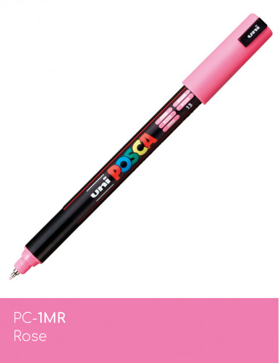 Marqueur peinture POSCA Rose toutes surfaces