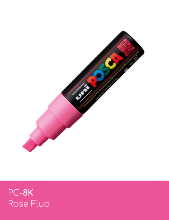 Marqueur peinture POSCA Rose toutes surfaces
