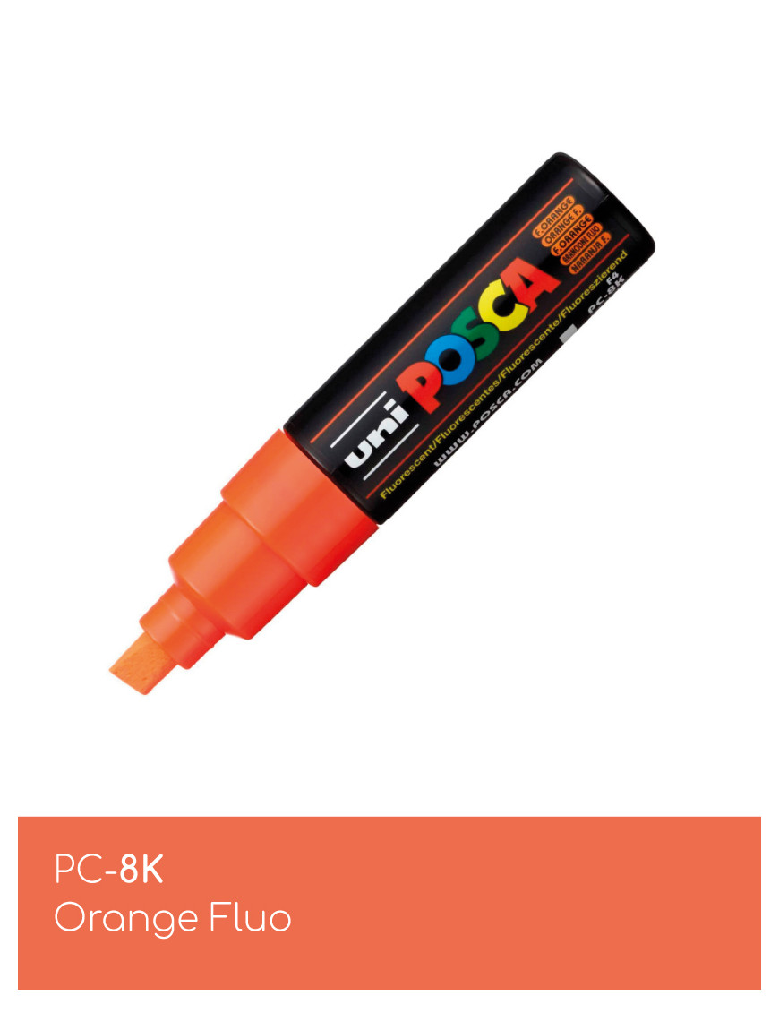 Marqueur peinture POSCA Orange toutes surfaces