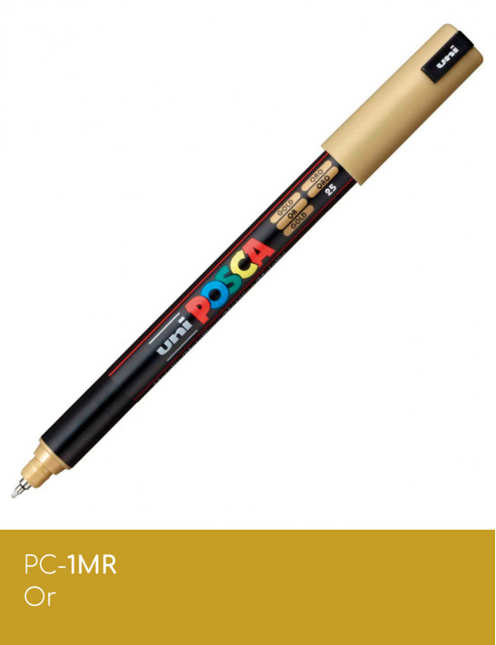 Marqueur peinture POSCA Jaune toutes surfaces