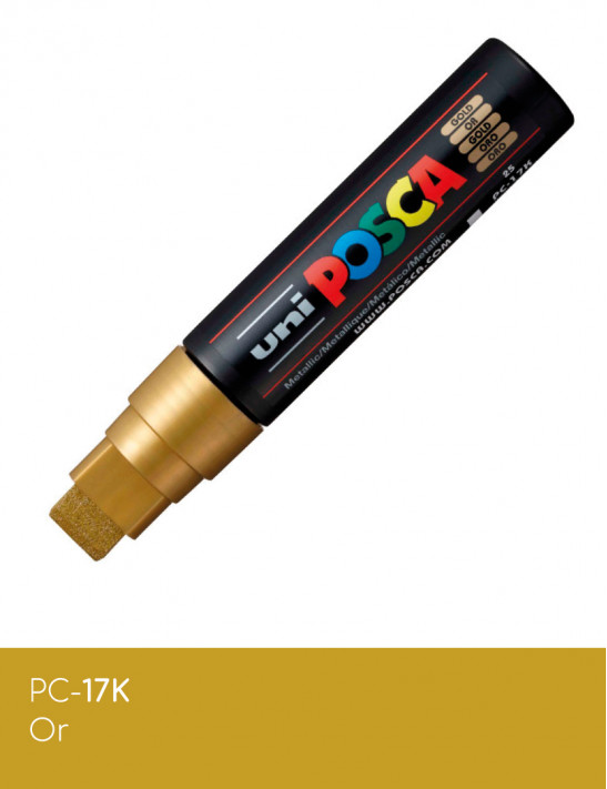 Marqueur peinture POSCA Jaune toutes surfaces