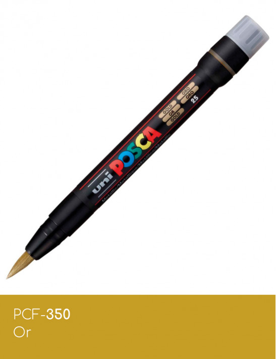 Marqueur peinture POSCA Jaune toutes surfaces