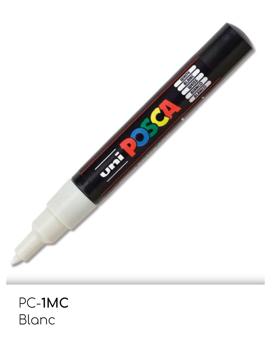 Marqueur peinture POSCA Blanc toutes surfaces