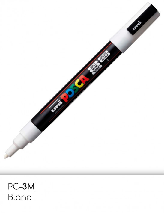 Marqueur peinture POSCA Blanc toutes surfaces