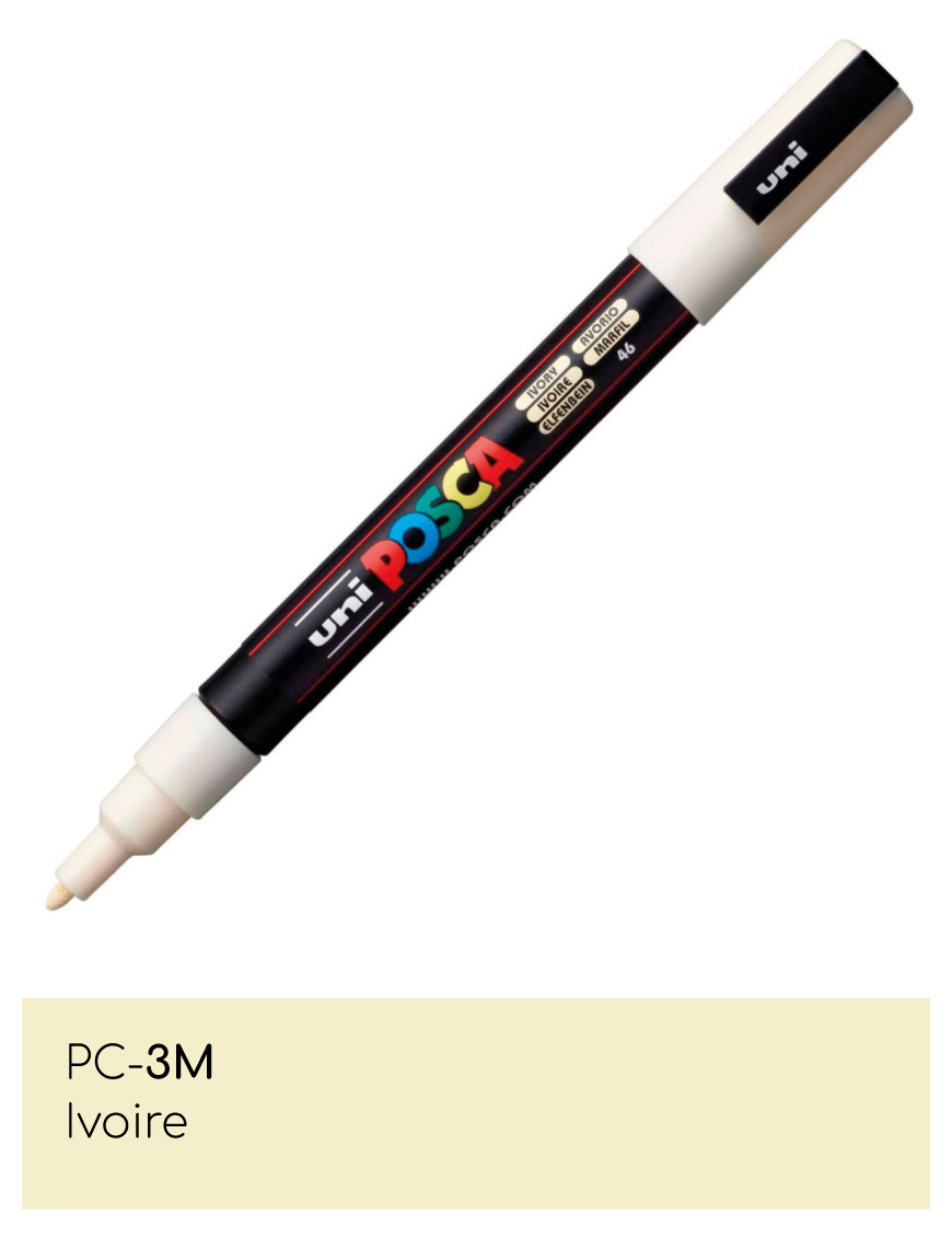 Marqueur peinture POSCA Blanc toutes surfaces