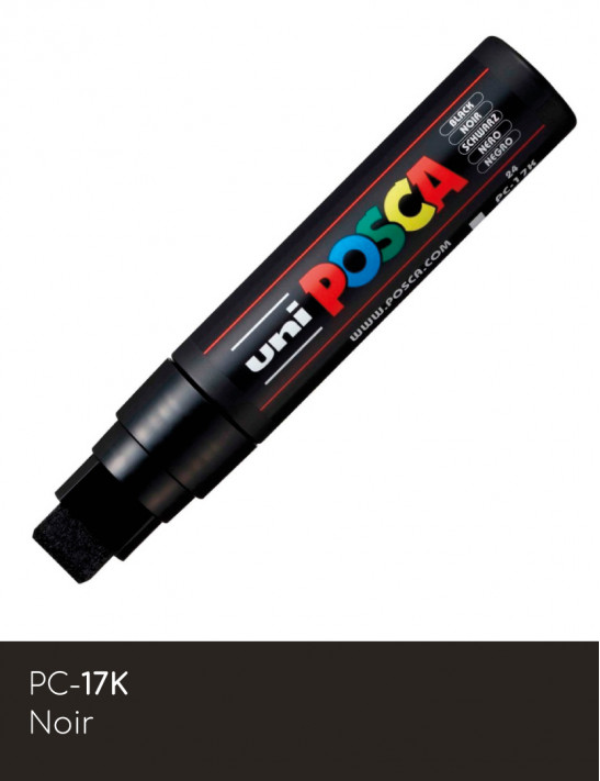 Marqueur peinture POSCA Noir toutes surfaces