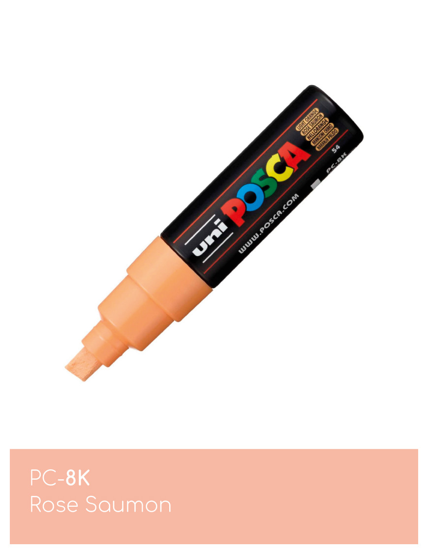 Marqueur peinture POSCA toutes surfaces - Pointe Large PC-8K