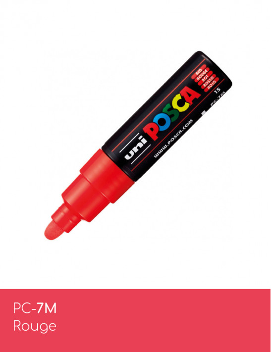Marqueur peinture POSCA PC-7M - Pointe Large Conique 4,5-5,5mm