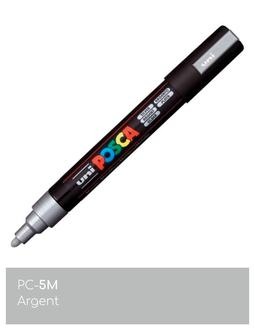 Marqueur peinture POSCA PC-5M - Pointe Moyenne 1,8-2,5 mm