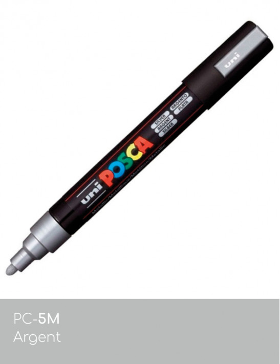 Marqueur peinture POSCA PC-5M - Pointe Moyenne 1,8-2,5 mm