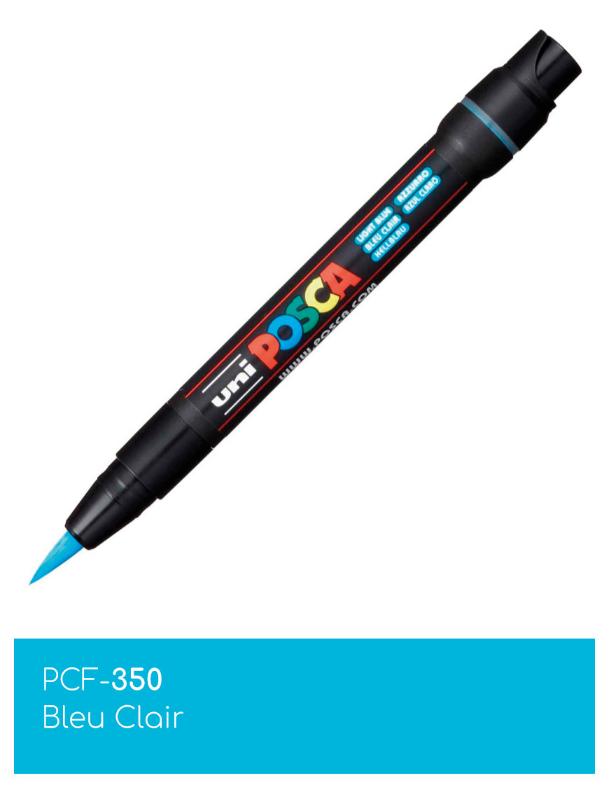 Marqueur peinture POSCA PCF-350 Pointe Pinceau 1-10 mm