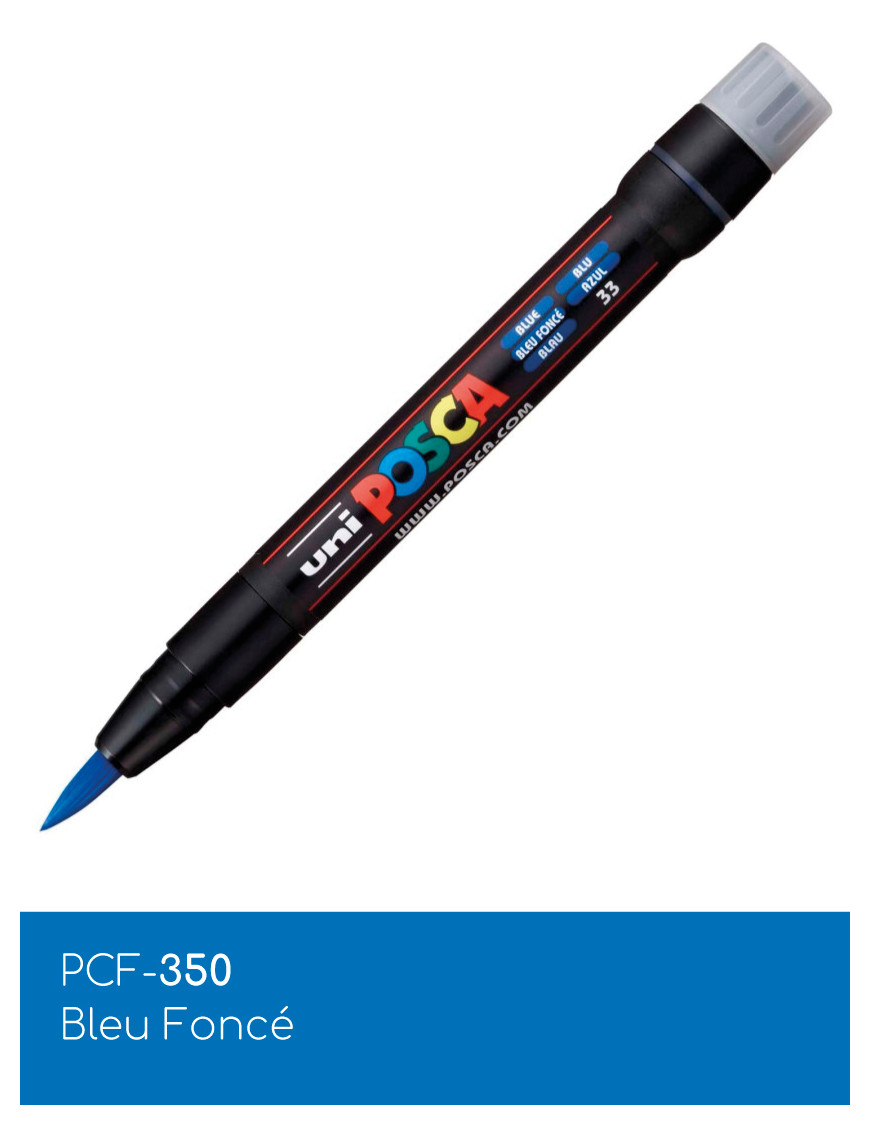Marqueur peinture POSCA PCF-350 Pointe Pinceau 1-10 mm