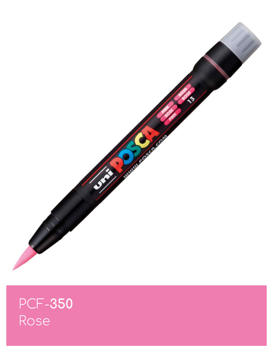 Marqueur peinture POSCA PCF-350 Pointe Pinceau 1-10 mm