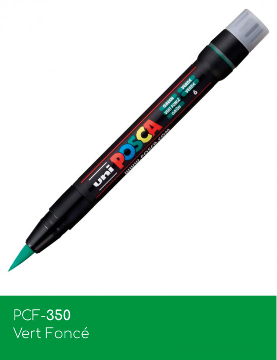 Marqueur peinture POSCA PCF-350 Pointe Pinceau 1-10 mm