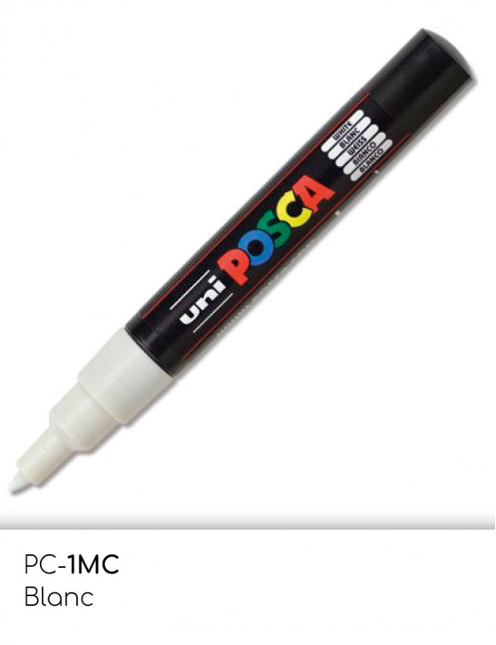 Marqueur peinture POSCA - Les Basiques - toutes surfaces