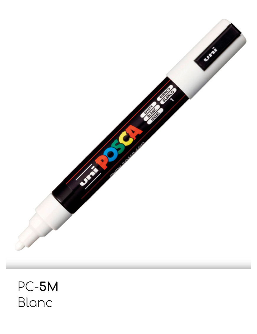 Marqueur peinture POSCA - Les Basiques - toutes surfaces