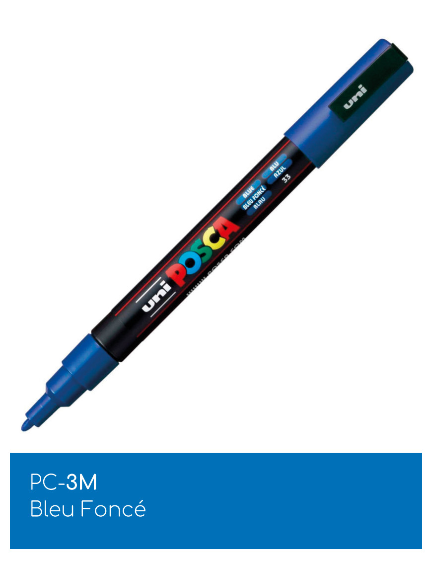 Marqueur peinture POSCA - Les Basiques - toutes surfaces