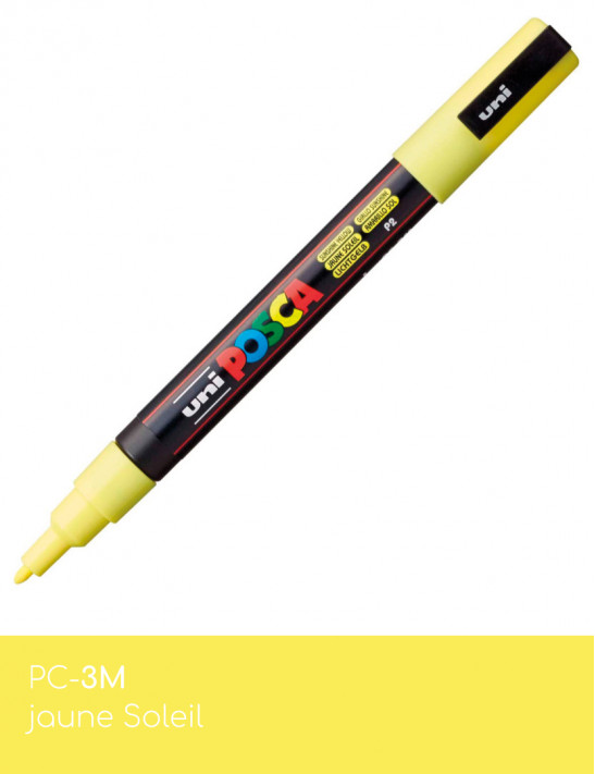 Marqueur peinture POSCA - Les Basiques - toutes surfaces