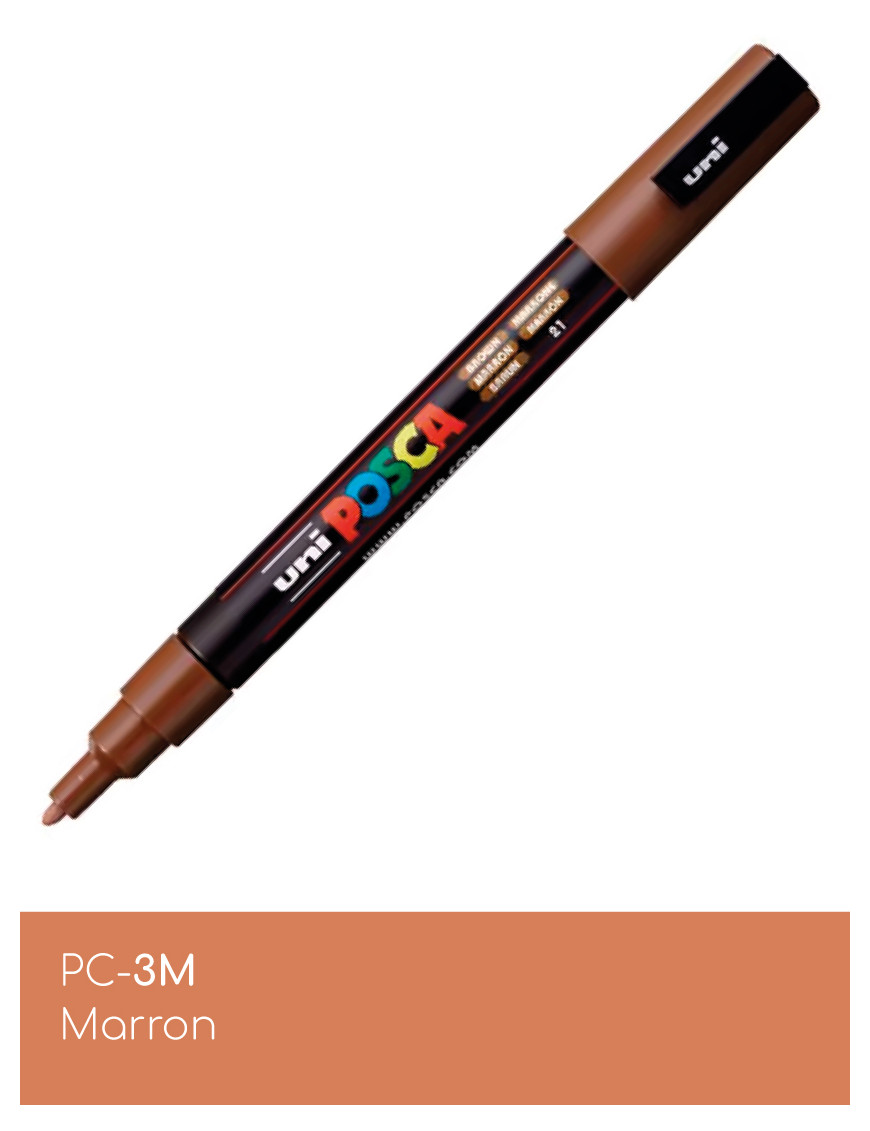 Marqueur peinture POSCA - Les Basiques - toutes surfaces