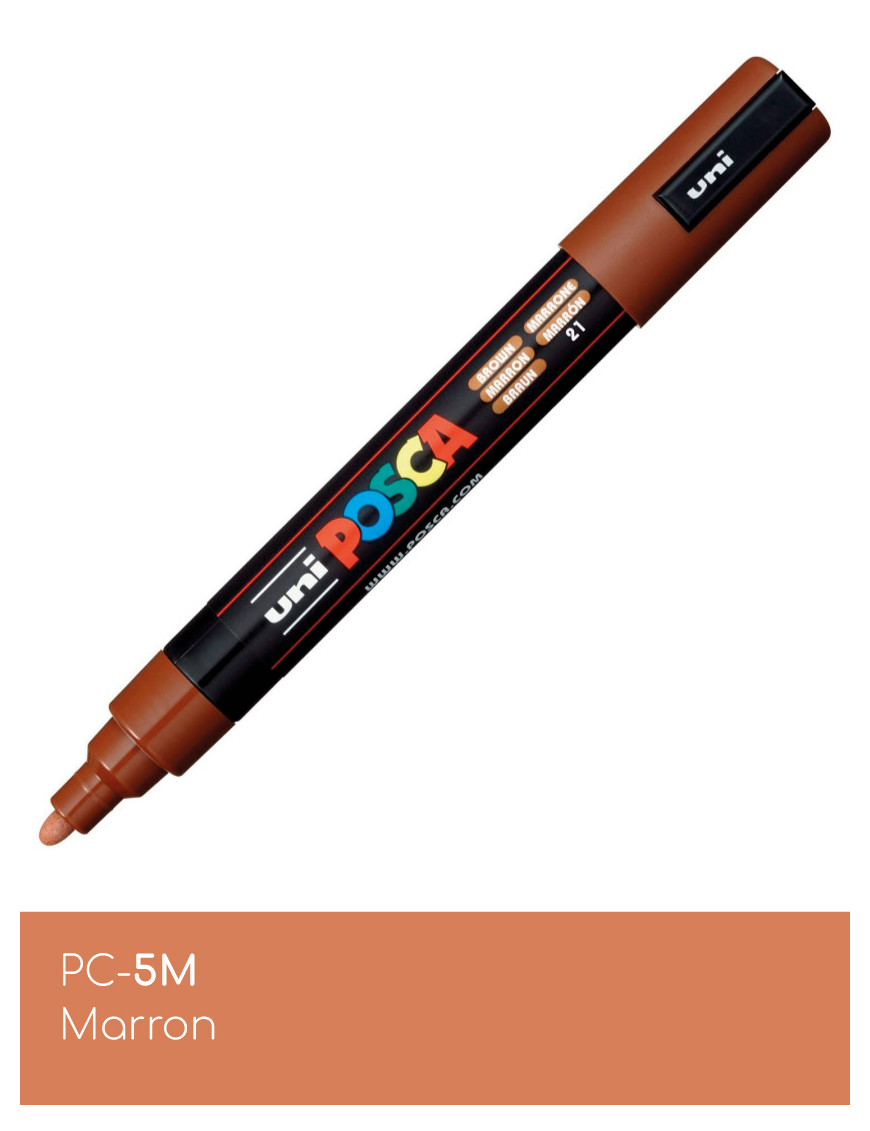 Marqueur peinture POSCA - Les Basiques - toutes surfaces