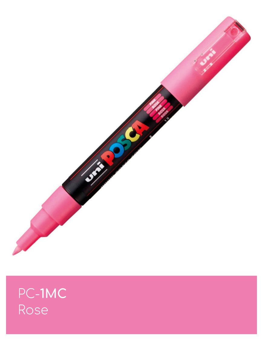 Marqueur peinture POSCA - Les Basiques - toutes surfaces