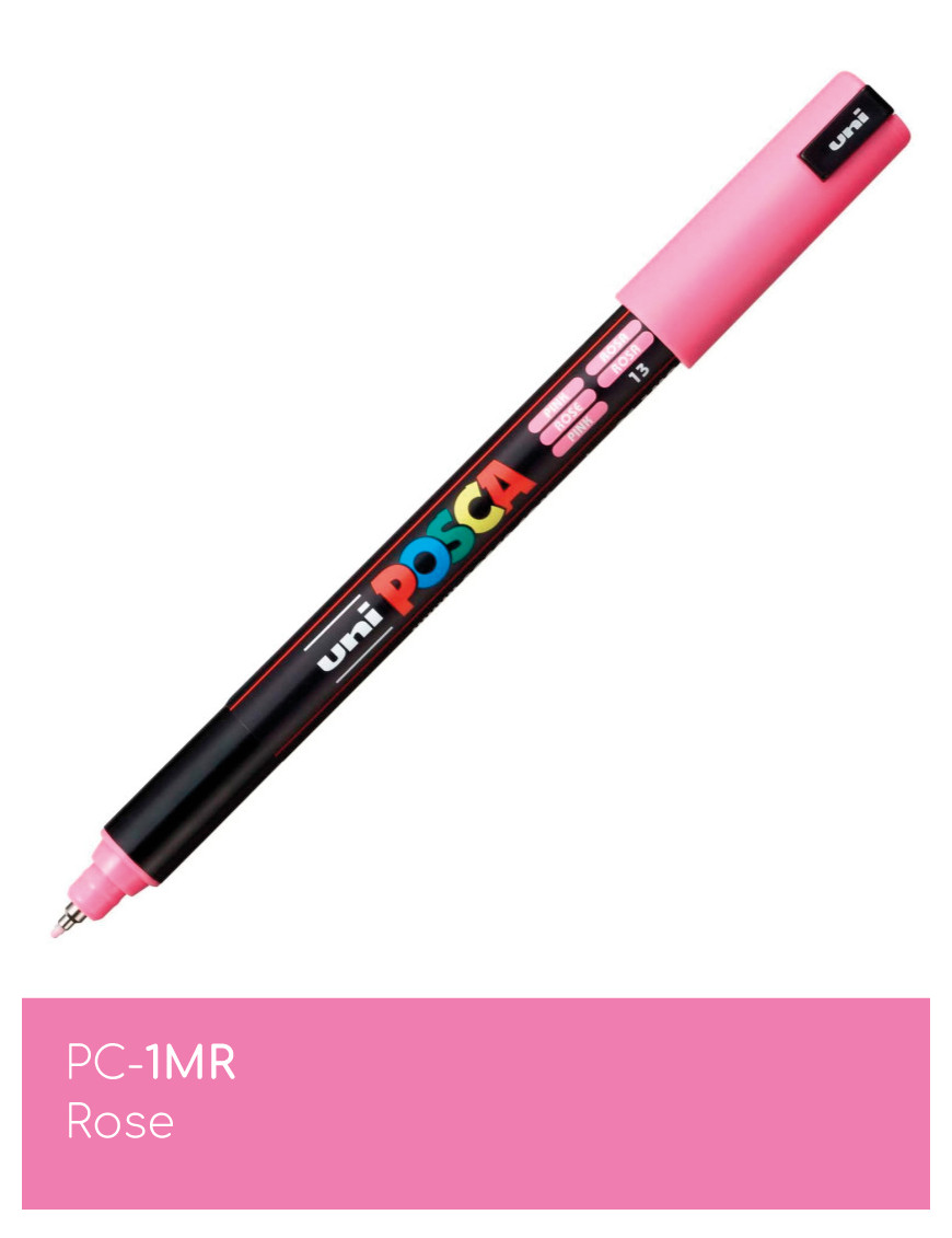 Marqueur peinture POSCA - Les Basiques - toutes surfaces