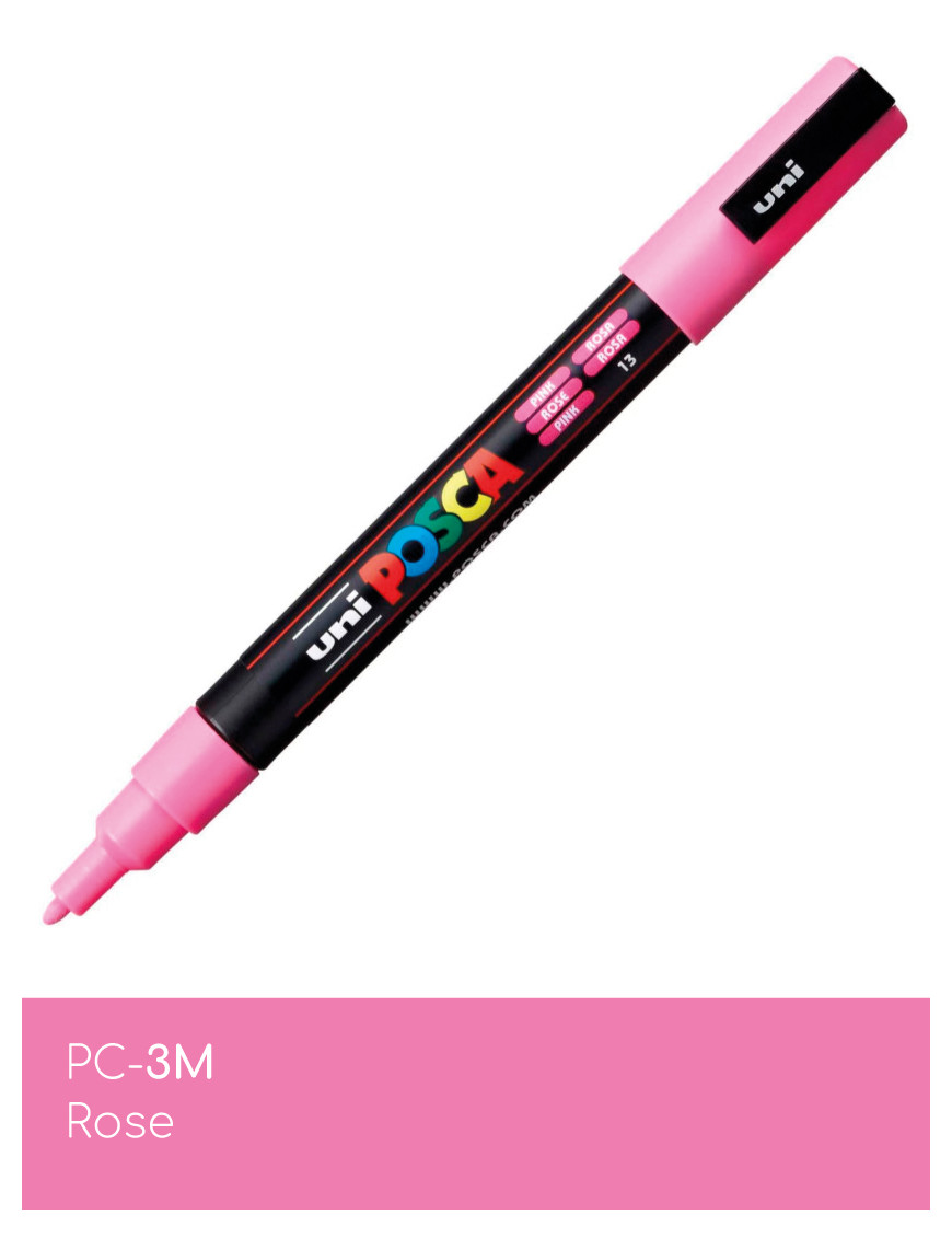 Marqueur peinture POSCA - Les Basiques - toutes surfaces