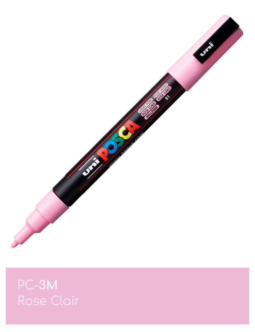 Marqueur peinture POSCA - Les Basiques - toutes surfaces