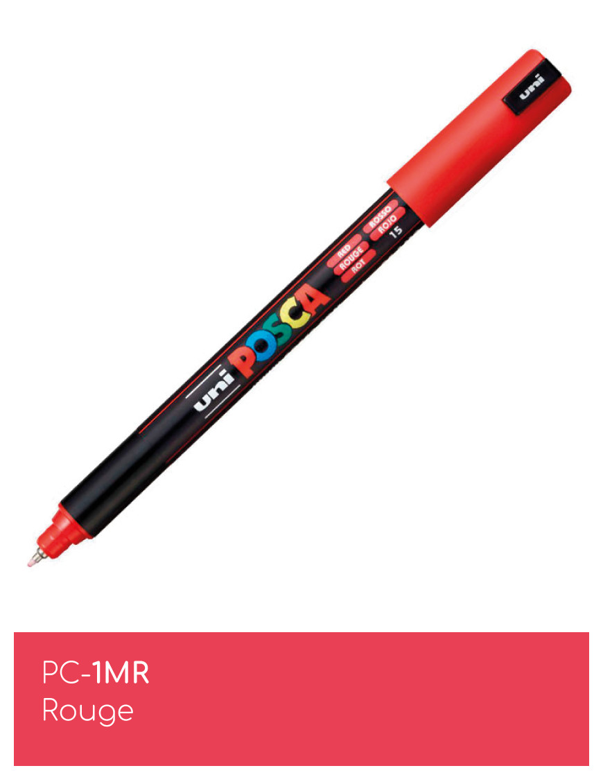 Marqueur peinture POSCA - Les Basiques - toutes surfaces