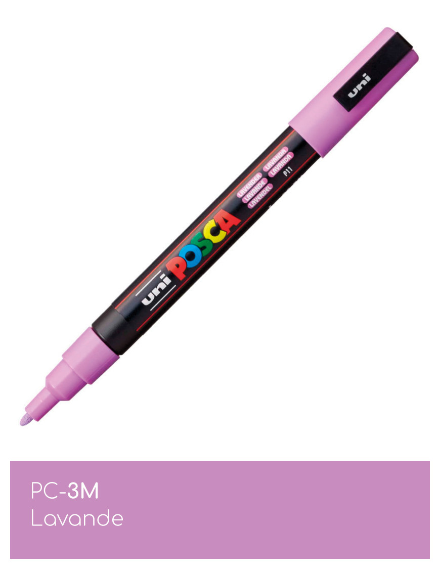 Marqueur peinture POSCA - Les Basiques - toutes surfaces