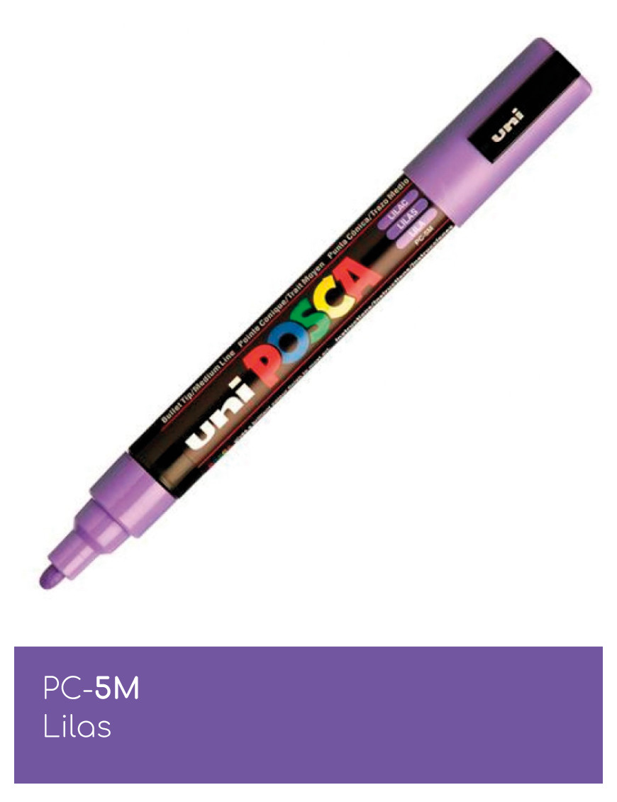 Marqueur peinture POSCA - Les Basiques - toutes surfaces