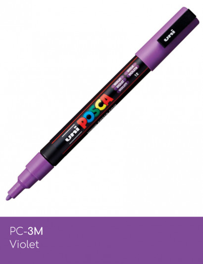 Marqueur peinture POSCA PC-3M Violet