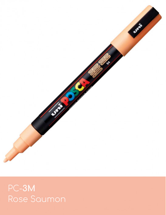 Marqueur peinture POSCA Pochette Pastel de 8 PC-3M