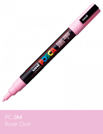 Marqueur peinture POSCA Pochette Pastel de 8 PC-3M