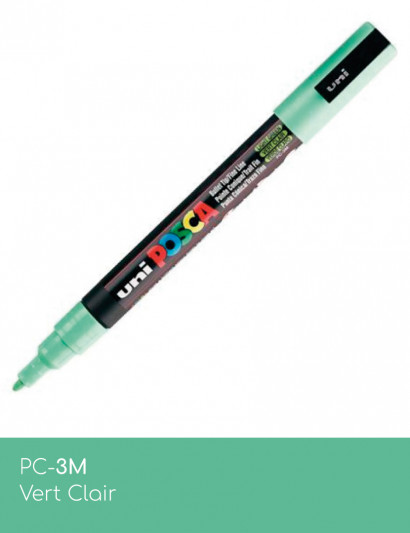 Marqueur peinture POSCA Pochette Pastel de 8 PC-3M