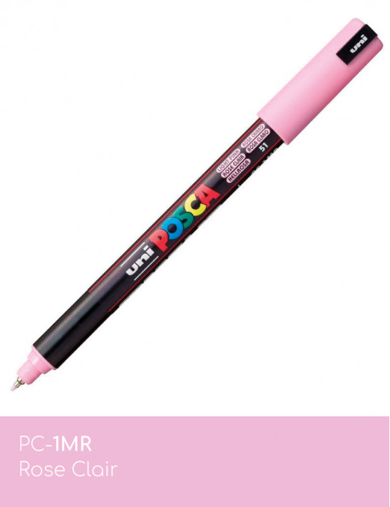 Marqueur peinture POSCA Rose toutes surfaces