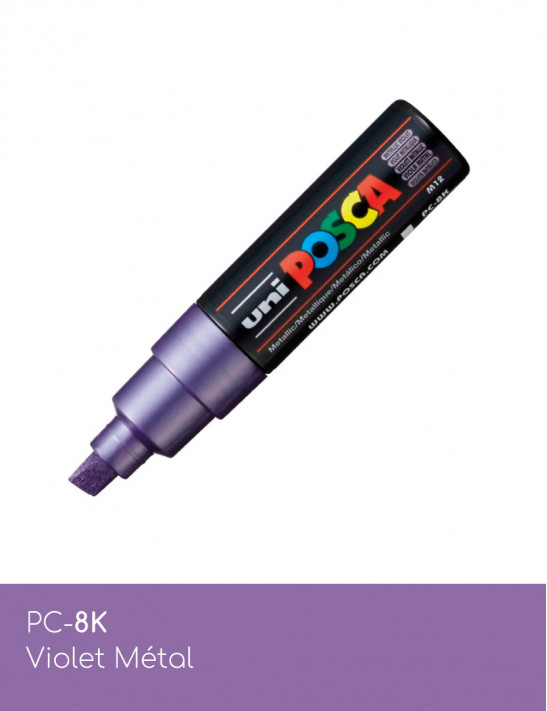 Marqueur peinture POSCA Violet toutes surfaces
