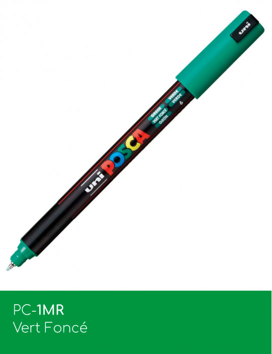 Marqueur peinture POSCA Vert toutes surfaces