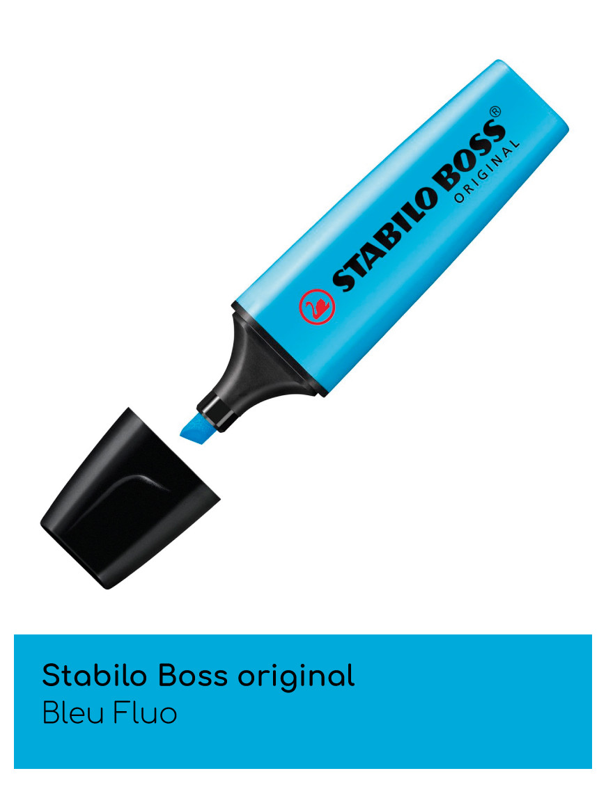 Stabilo Boss original - surligneur à pointe biseautée