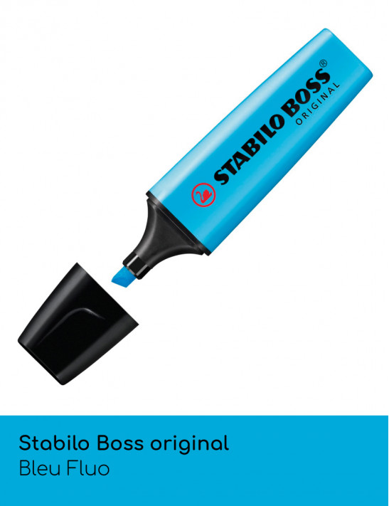 Stabilo Boss original - surligneur à pointe biseautée