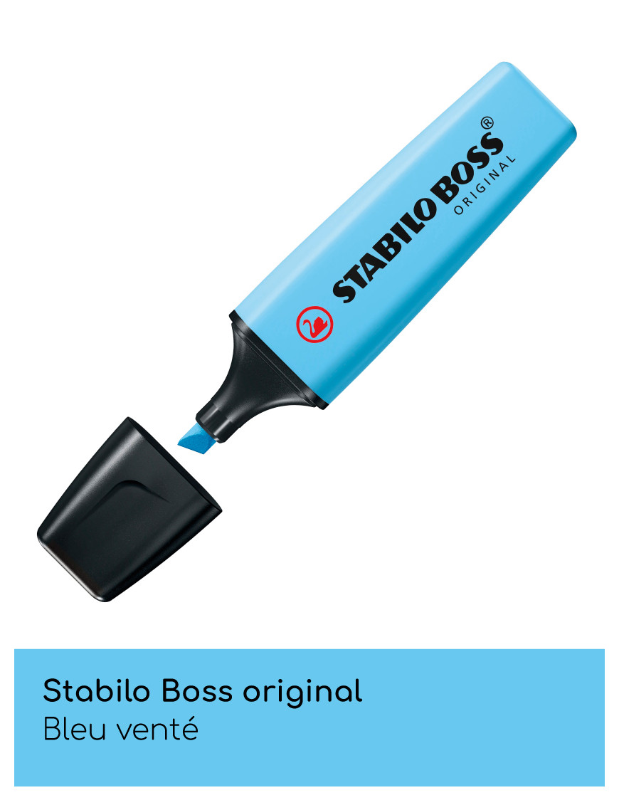 Stabilo Boss original - surligneur à pointe biseautée