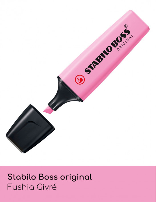 Stabilo Boss original - surligneur à pointe biseautée